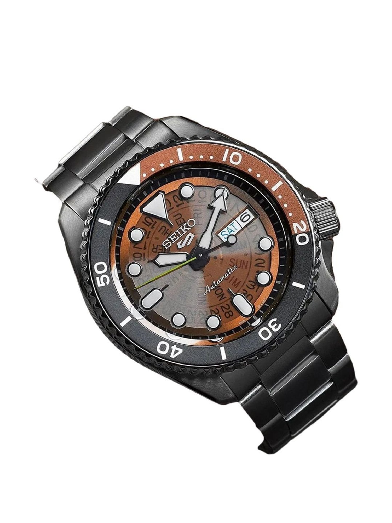 Seiko SRPJ47K1 5 Sports Automatic Watch for Men