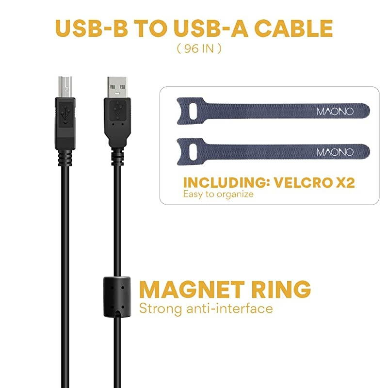 Podcast Microphone 192KHZ/24BIT  AU-PM420 Metal USB Condenser Cardioid PC Mic with Professional Sound Chipset for Gaming, Streaming, YouTube, Voice Over, Studio/Home Recording