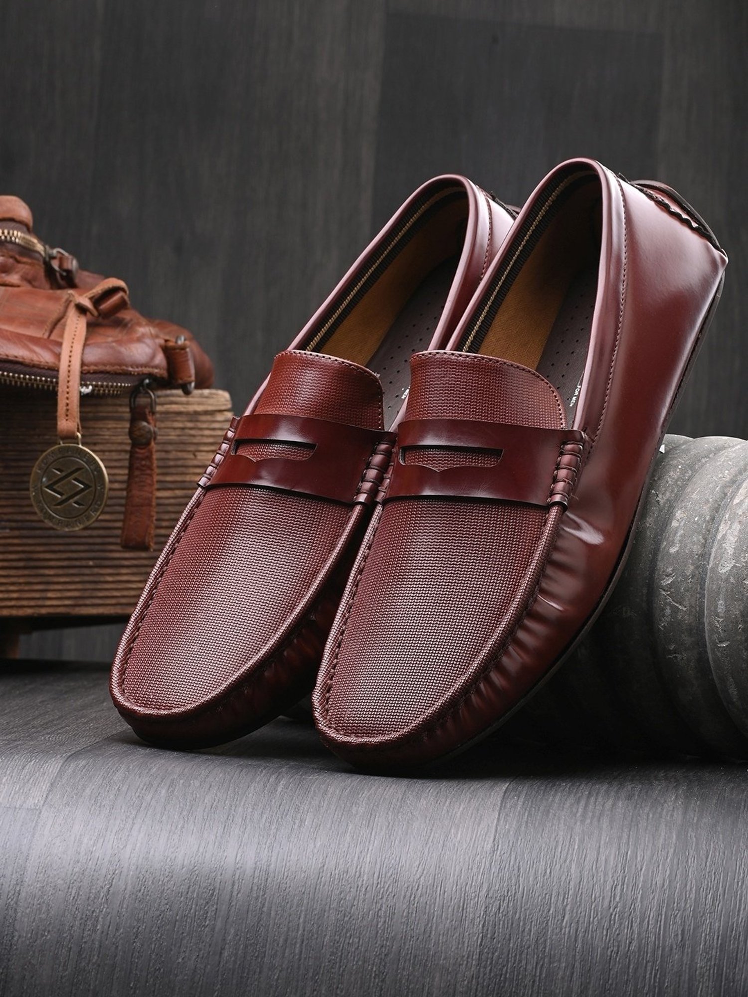 San Frissco Men's Cherry Casual Loafers