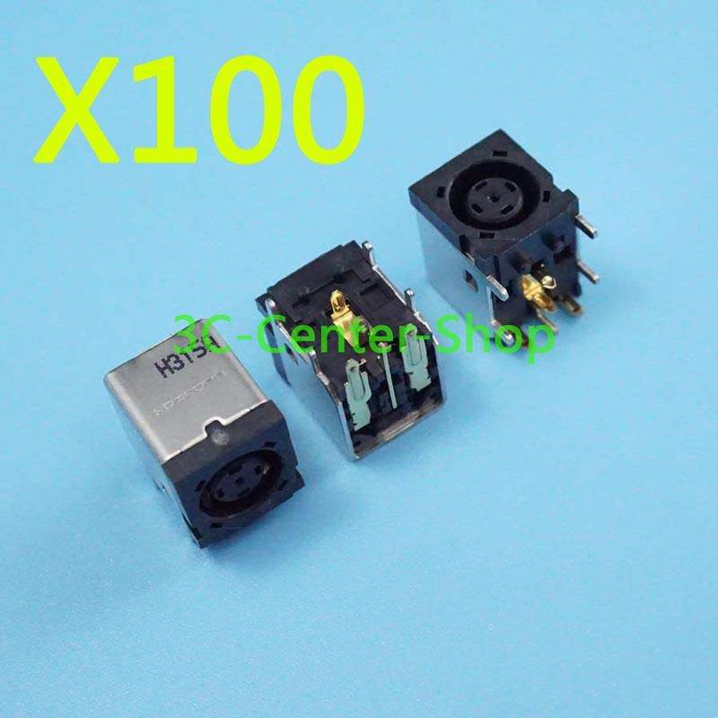 100PCS Laptop dc power jack For Dell D600 D610 D620 D630 D820 D830 D830N 1545 1525 1521 1440 1150Tracking Number