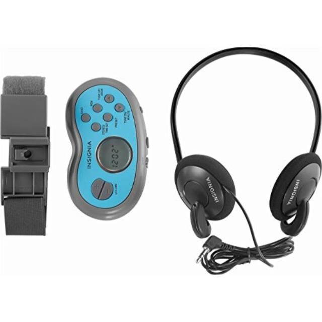 insignia ns-r5111a - portable digital am/fm radio - gray