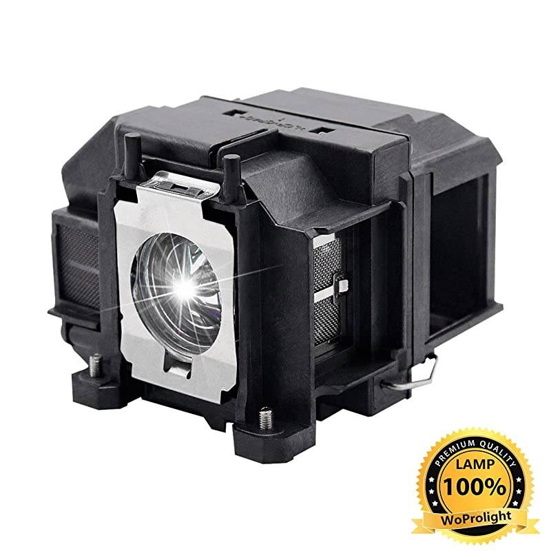 ELP67 V13H010L67 Replacement Projector Lamp with Housing for Epson PowerLite 1221 1261W EBS02 EBS11 EBS12 EBX11 EBX12 MG850HD Projectors