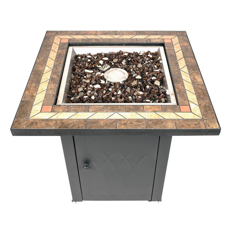 Pleasant Hearth Atlantis Gas Fire Pit Table