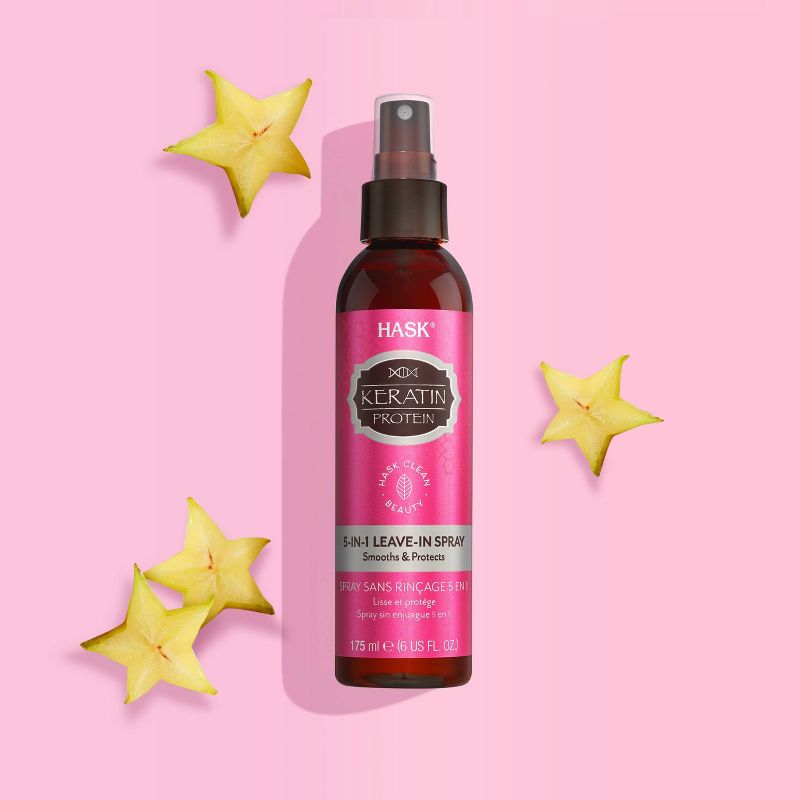 Hask Keratin Protein 5-in-1 Leave in Spray - 6 fl oz