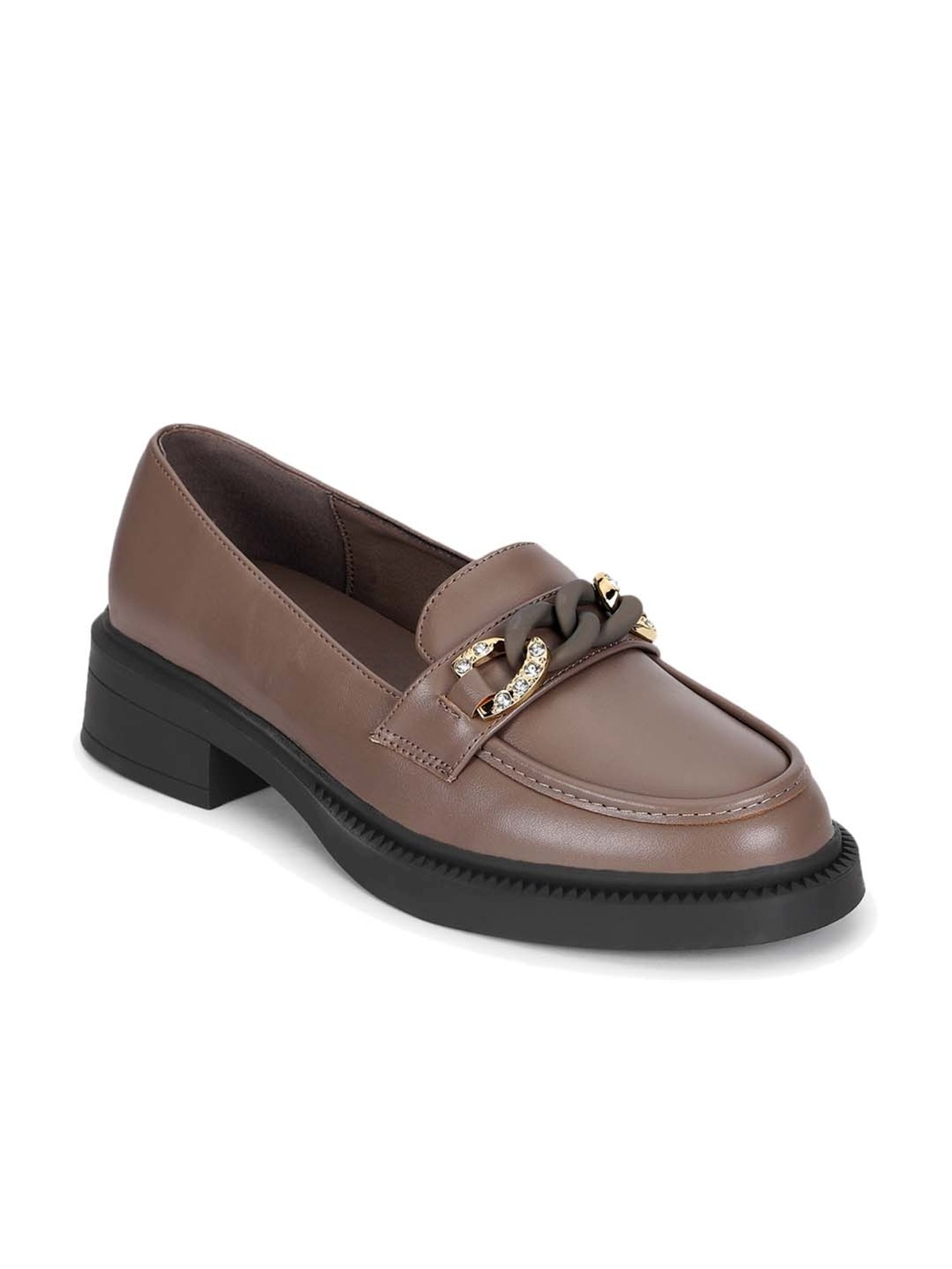 Truffle Collection Women's Dark Brown Casual Loafers