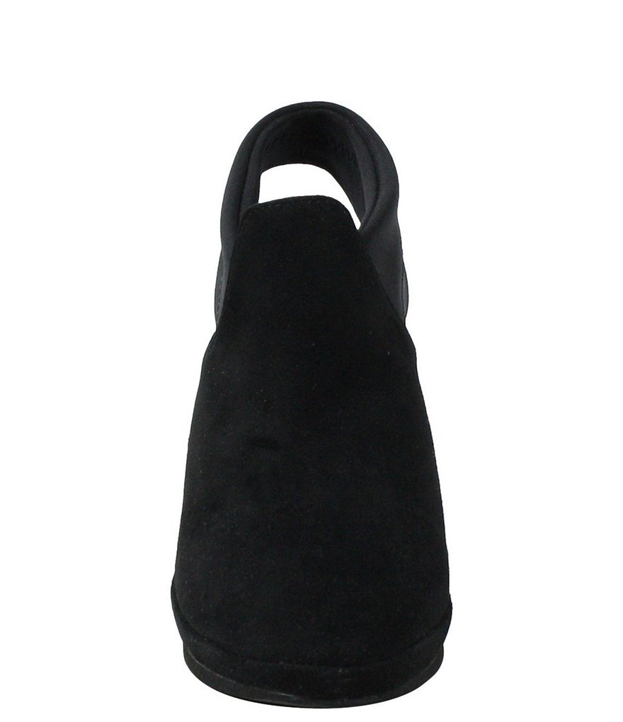 L'Amour Des Pieds Oniella Suede Sling Wedges