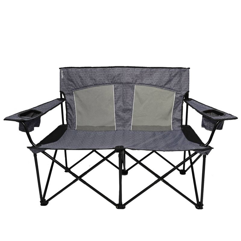 Kijaro 2 Person Camping Duo Chair - Hallett Peak Gray