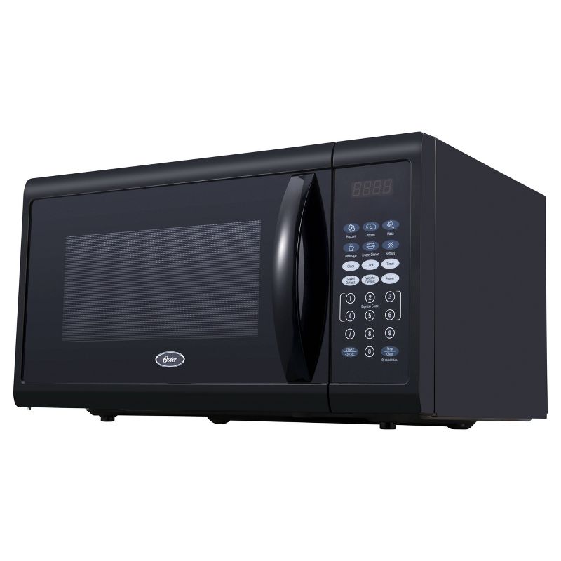 Oster 1.1 cu ft 1100W Digital Microwave Oven - Black OGZJ1104