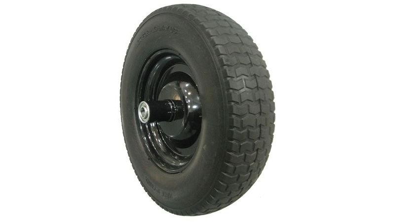WESTWARD 10G170 Wheelbarrow Tire,Knobby,14-1/2 In. Dia.