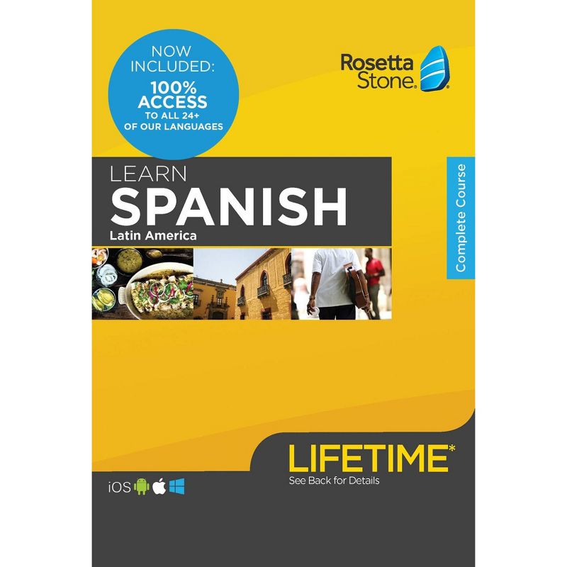 Rosetta Stone Lifetime Spanish LA (Hardcover)