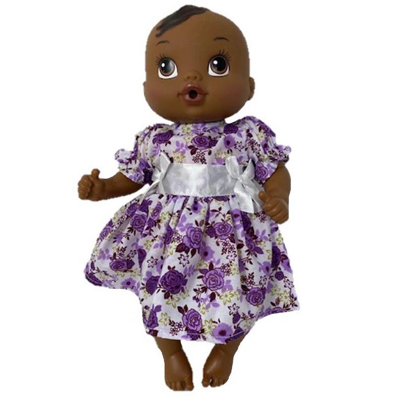 JC Toys Lil' Cutesies Twins 8.5" All Vinyl Baby Doll with Stroller