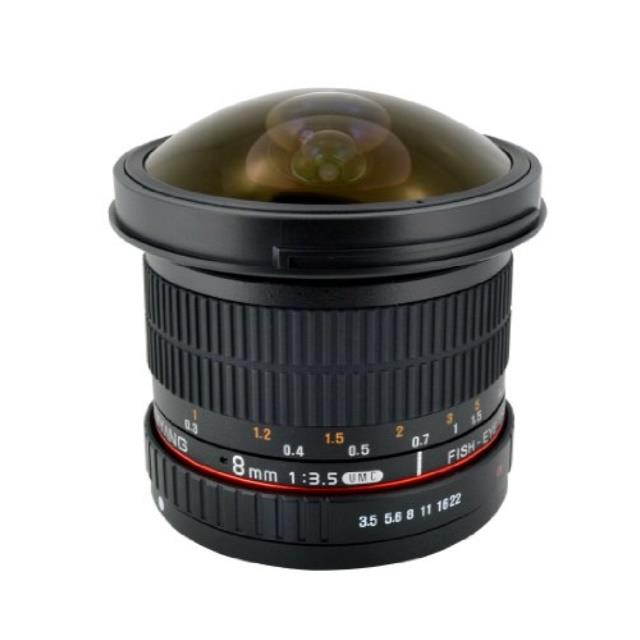 Samyang 8mm f/3.5 HD Fisheye Lens for Nikon #SYHD8M-N