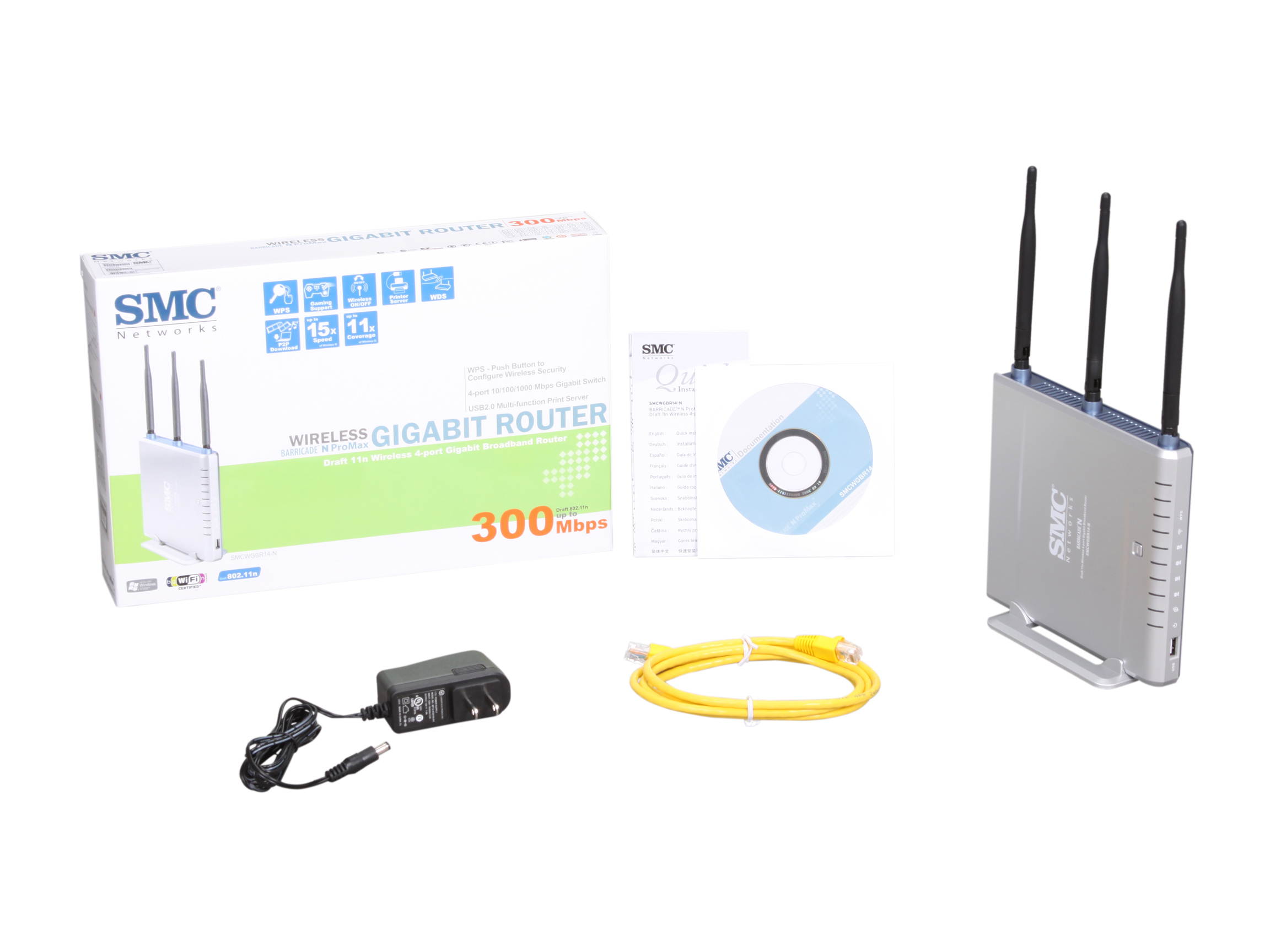 SMC LG-ERICSSON SMCWGBR14-N Barricade N ProMax Broadband Router