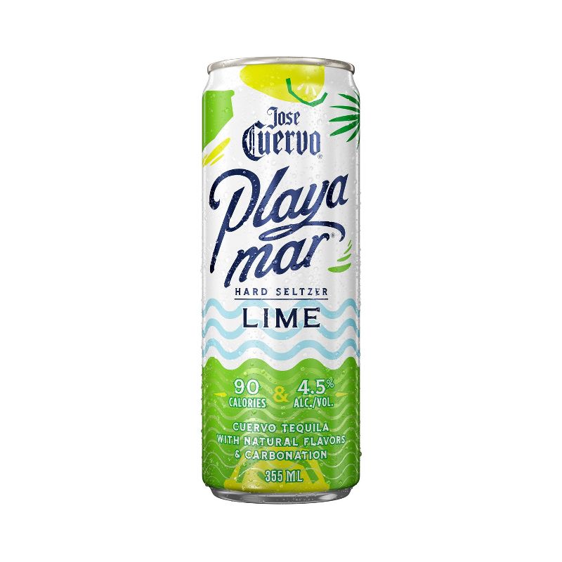 Jose Cuervo Playamar Lime Hard Seltzer - 4pk/355ml Cans