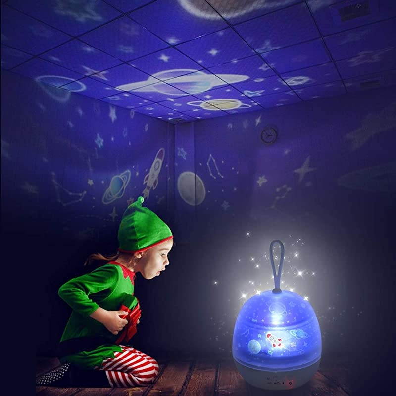 Star Night Light for KidsStarlight Projector Ocean Carousel Universe Moon Universe Night Light Projection Birthday New Projector lamp for ChristmasHoliday