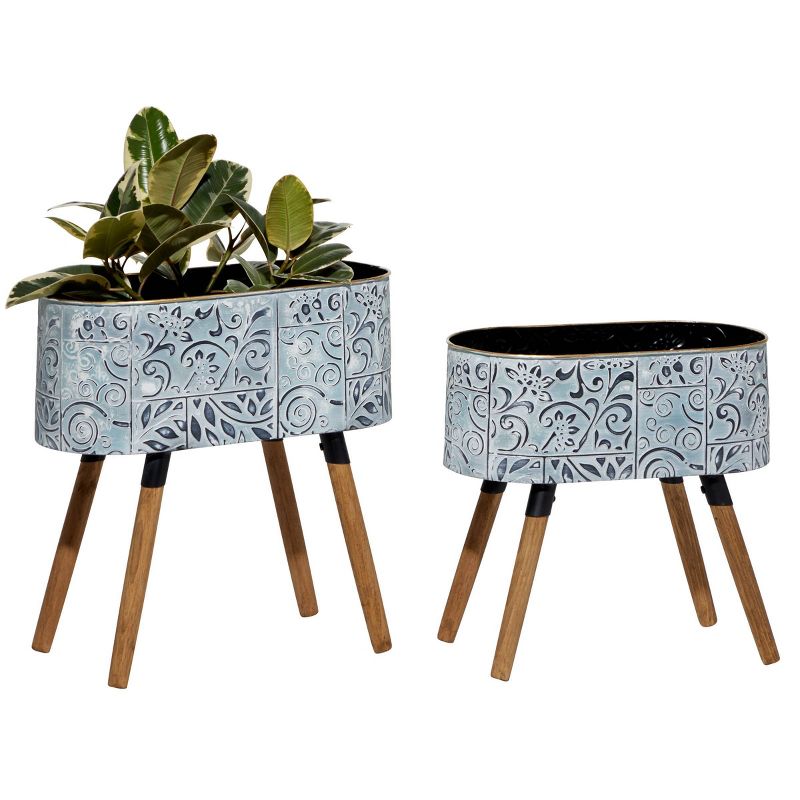 Sunnydaze Outdoor Solar Powered Water Pump and Panel Kit with Battery Pack and LED Light - 65 GPH - 78"