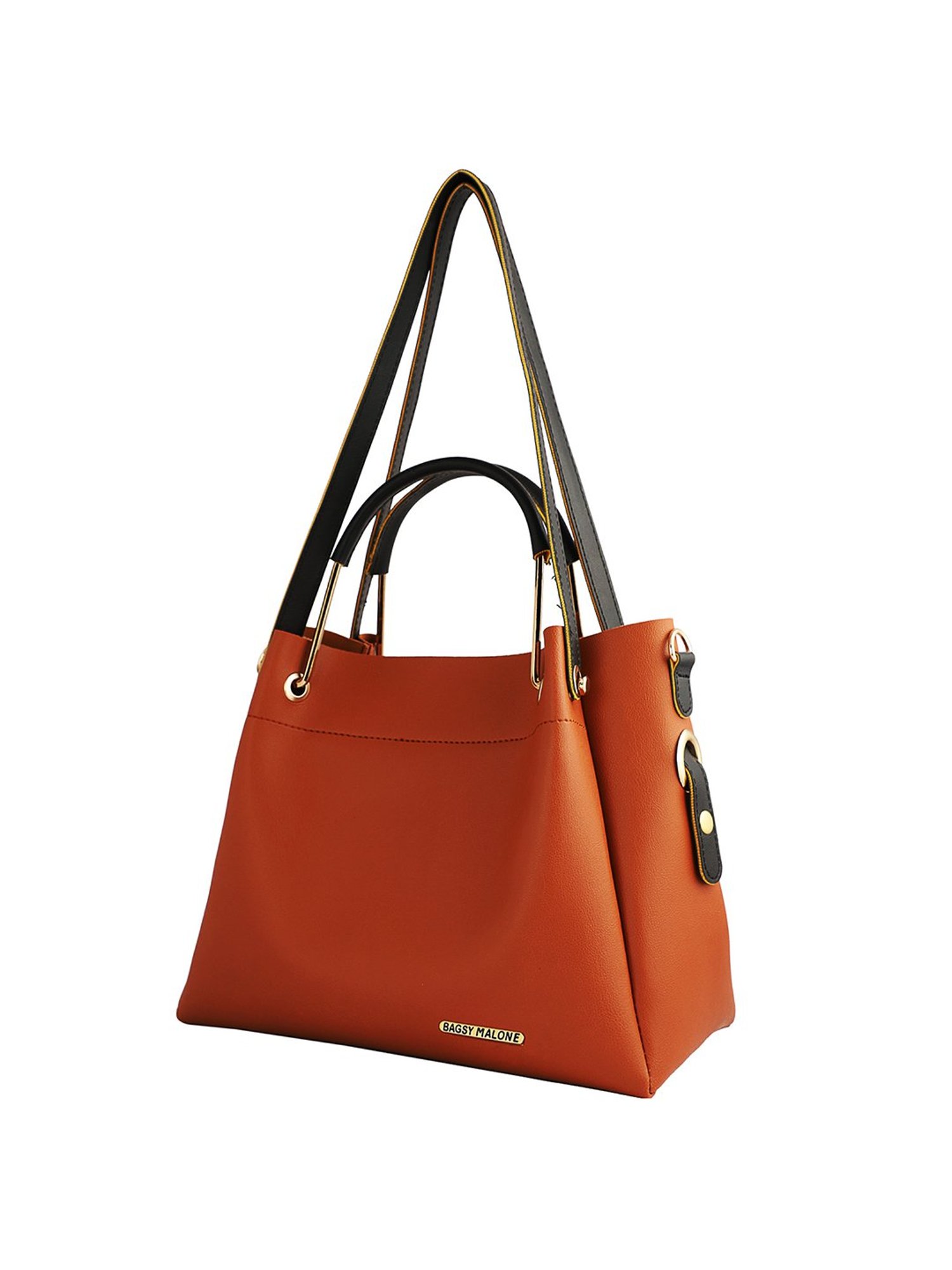 Bagsy Malone Tan Shoulder Handbag with Sling Handbag