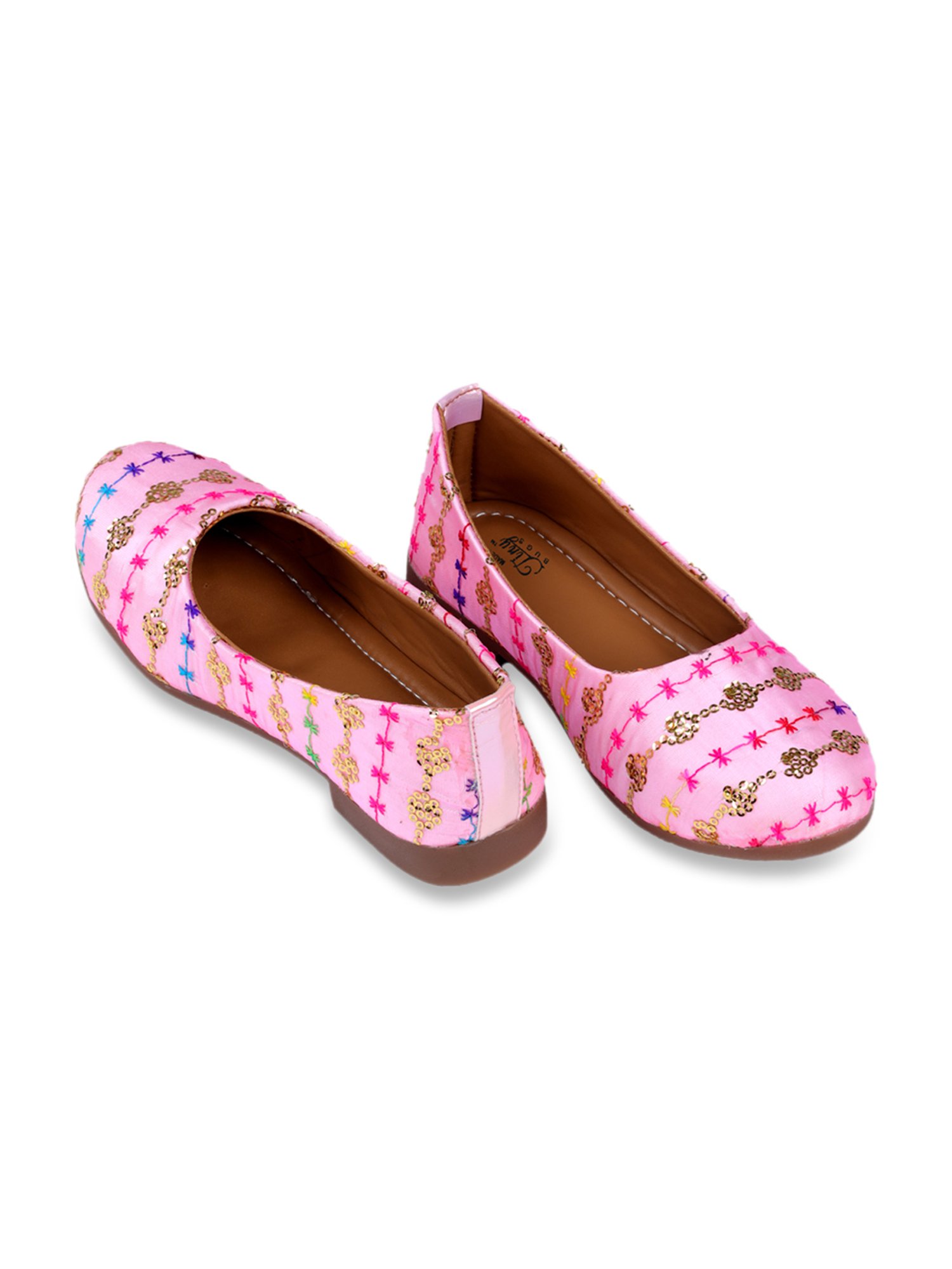 Tiny Bugs Kids Pink Flat Ballets