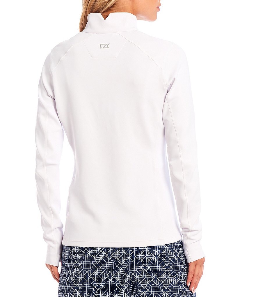 IBKUL Solid Long Sleeve Mock Neck Top