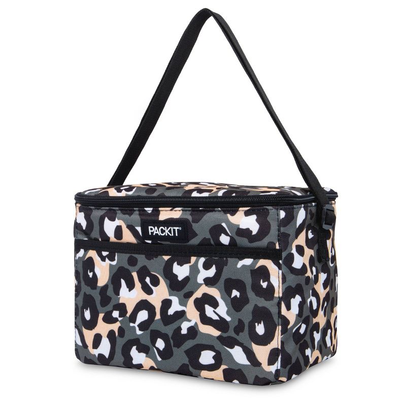 Packit Freezable Everyday Lunch Box - Wild Leopard Gray