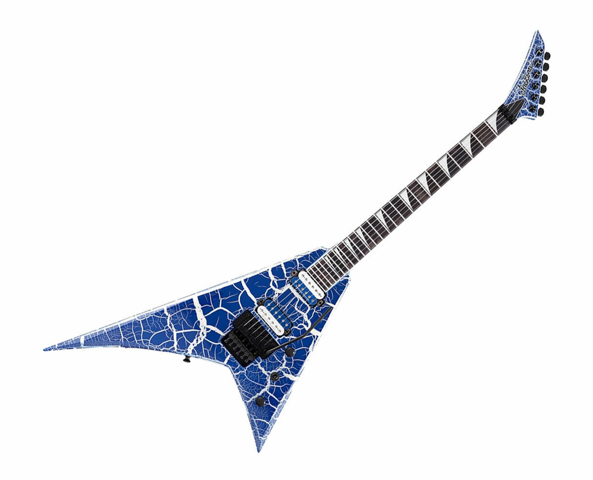 Jackson Pro Series Rhoads RR24 Ebony FB Lightning Crackle