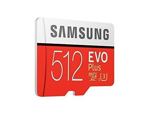 Samsung Memory MB-MC512GAEU 512 GB Evo Plus Micro SD Card with Adapter