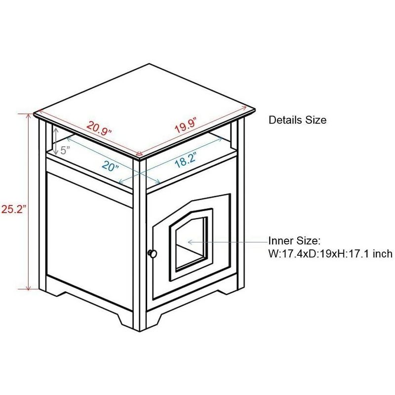 Cat Litter Box Drawstring Liners - Large - up & up™
