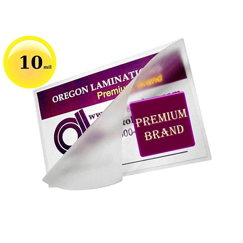 Laminating Pouches 10 Mil (Pk of 50) 9 x 11-1/2-inch Letter Size Clear Glossy