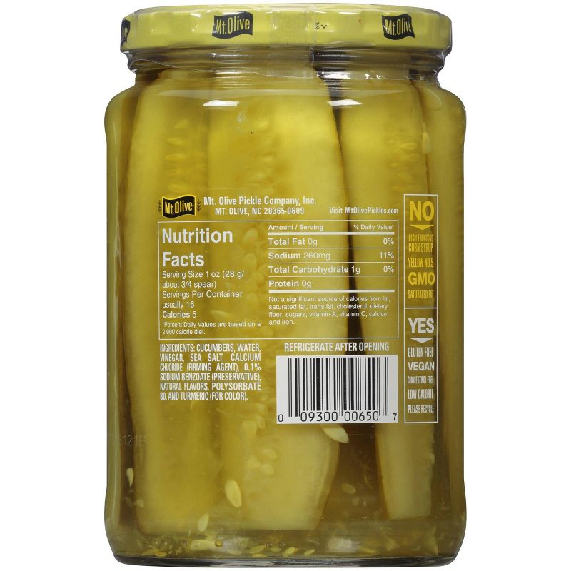 Mt. Olive Kosher Dill Spears - 24oz