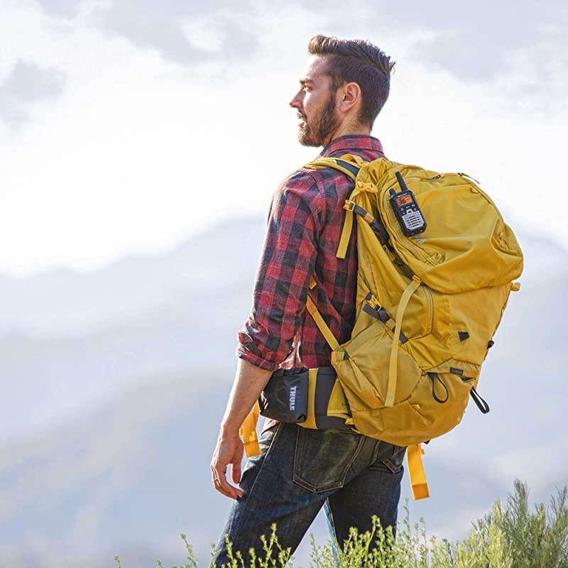 XTALKER T290VP4 36 Channel GMRS TwoWay Radio Extended Range Walkie Talkies 121 Privacy Codes NOAA Weather Scan + Alert Pair Pack BlackSilver