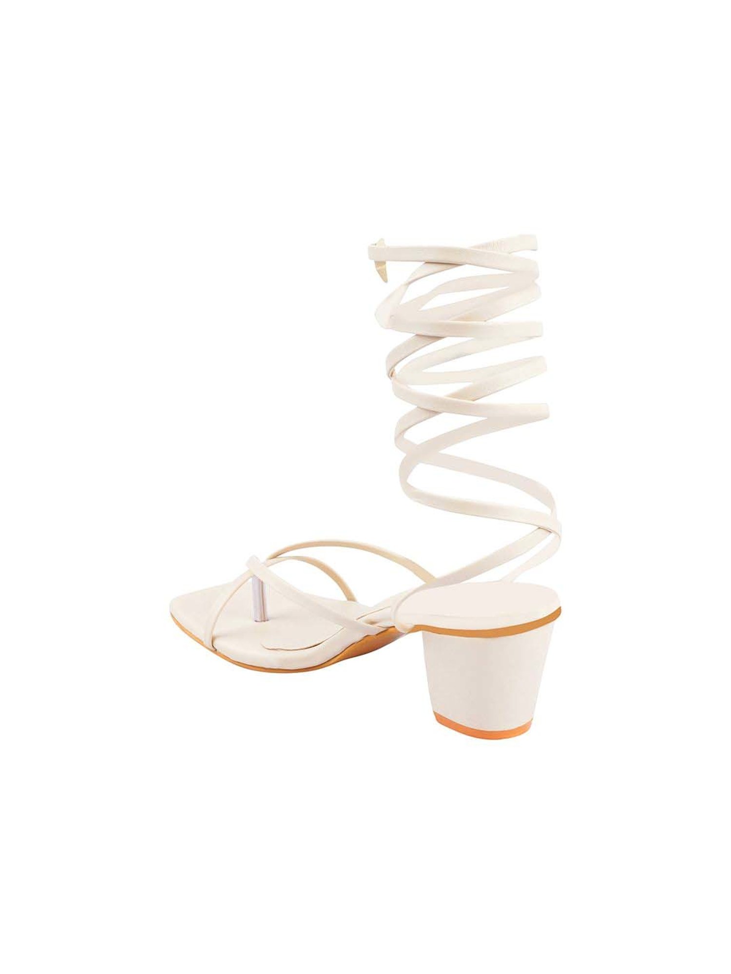 Shoetopia Kids Yellow Back Strap Sandals