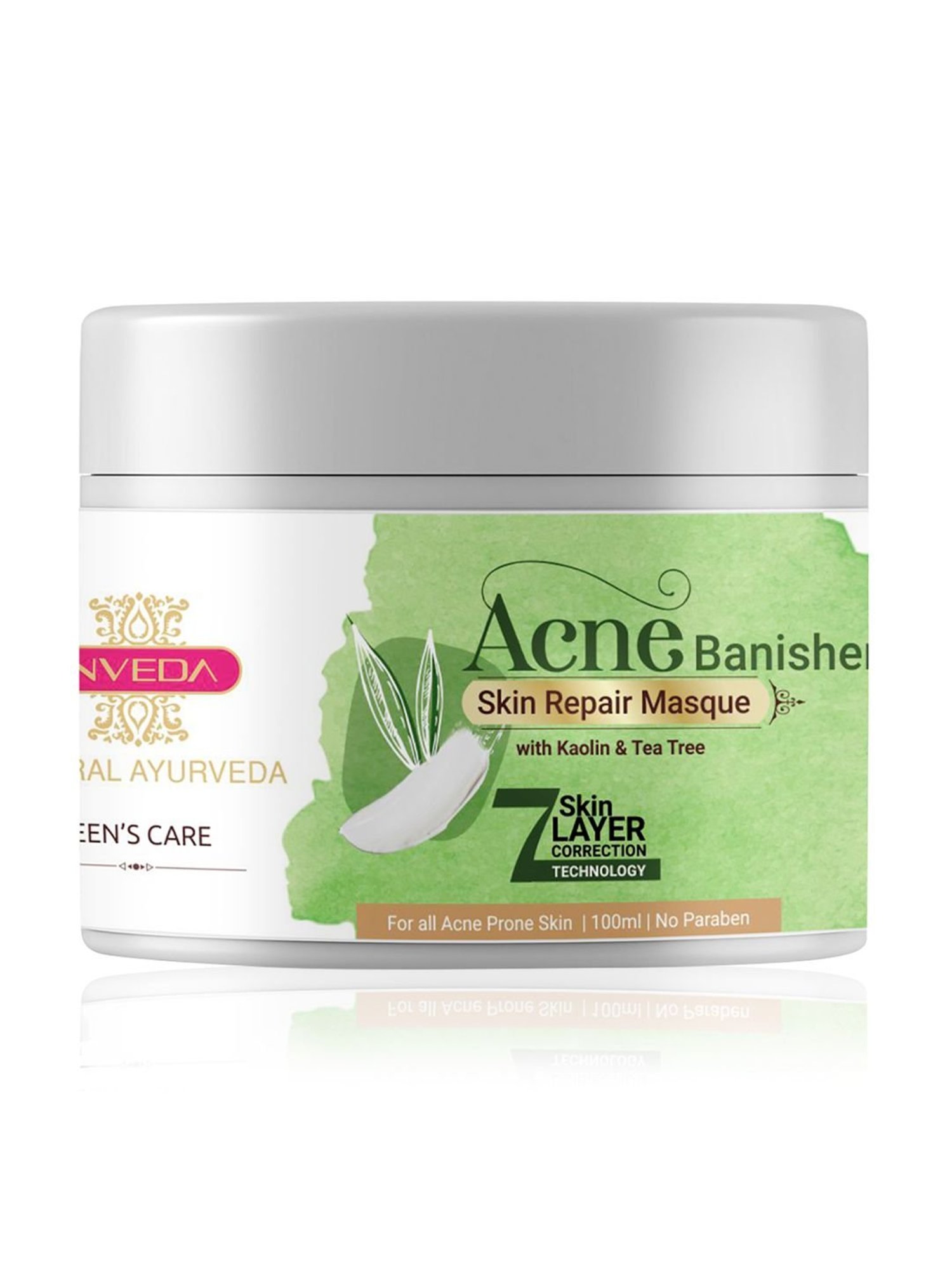 INVEDA Acne Banisher & Skin Repair Masque for Teenagers 7 Skin Layer Correction Technology - 100 ml