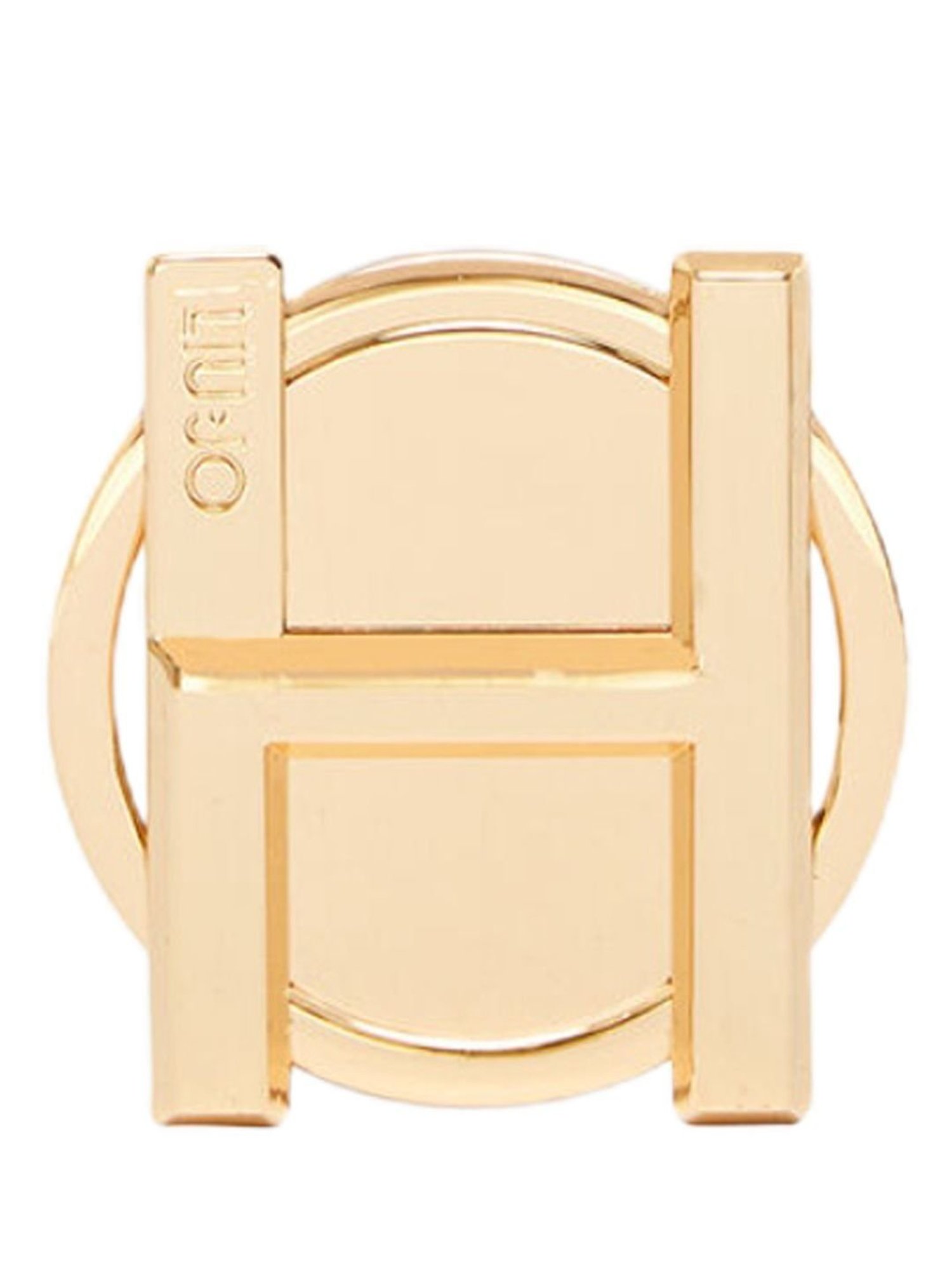 LIU JO Rose Gold Letter H Metal Plate