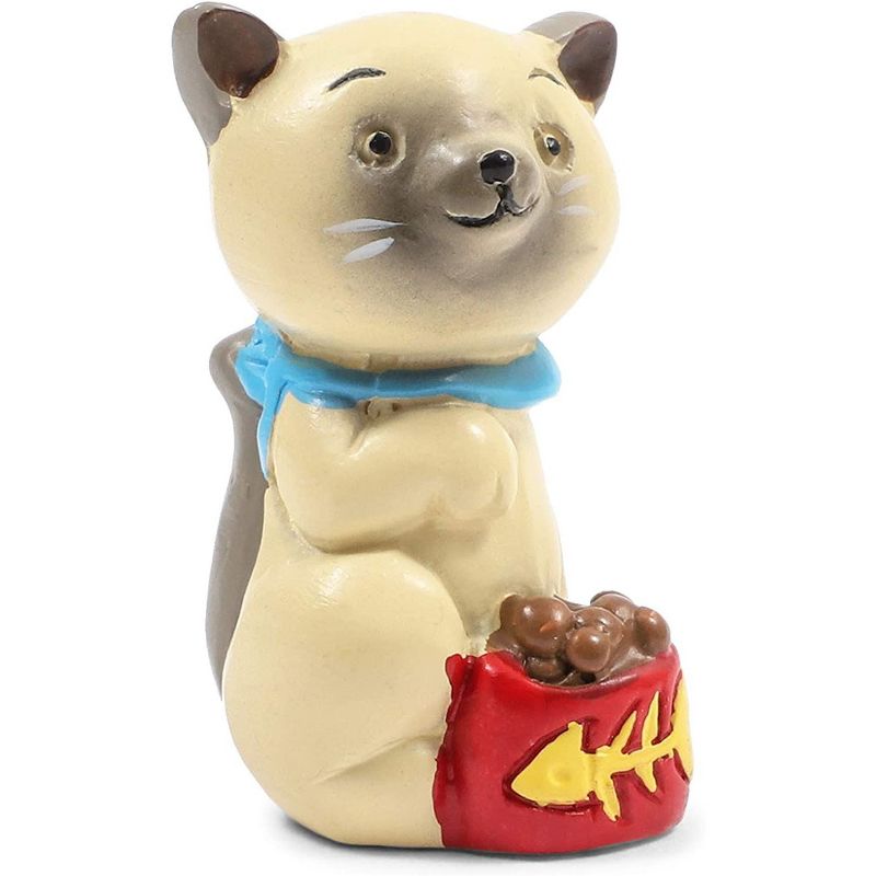 Juvale 6-Pack Cat Magnets for Fridge, Locker, and Bulletin Board (1.25" x 0.75")