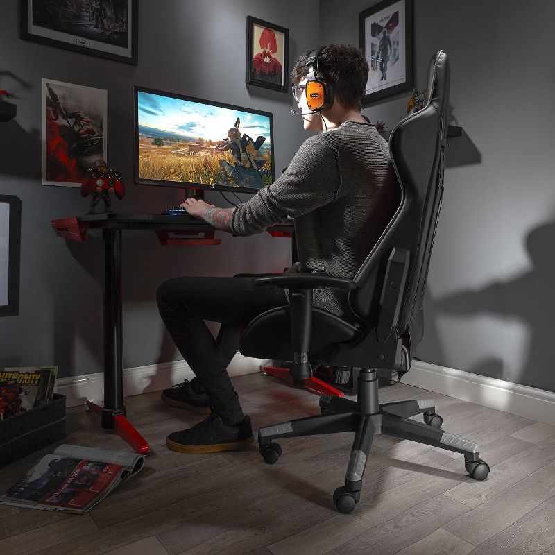 Bravo E-sports PC Gaming Chair Black - X Rocker