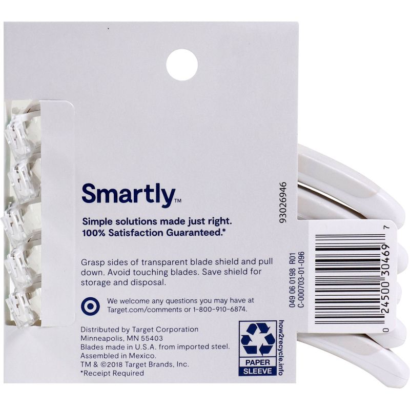 Twin Blade Razors - 5ct - Smartly™