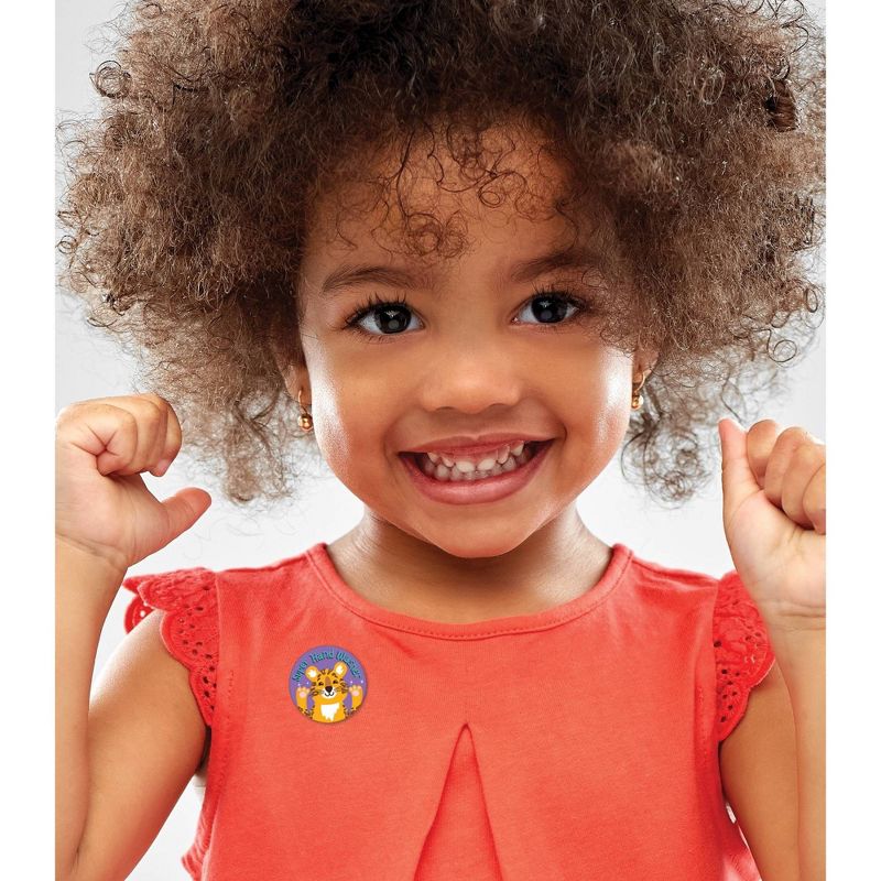 One World Hooray for Handwashing Shape Stickers - Carson Dellosa