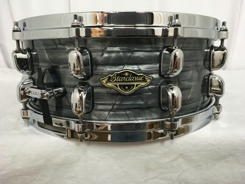Tama Starclassic Walnut/Birch 14" Dia X 5.5" Deep Snare Drum/Charcoal Onyx