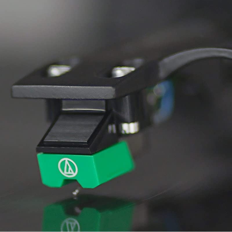 RT81 Elite High Fidelity Vinyl Turntable Record Player with Audio Technica AT95E Cartridge, Belt Drive, Built-in Preamp, Adjustable Counterweight, Solid Wood Plinth - Piano Black