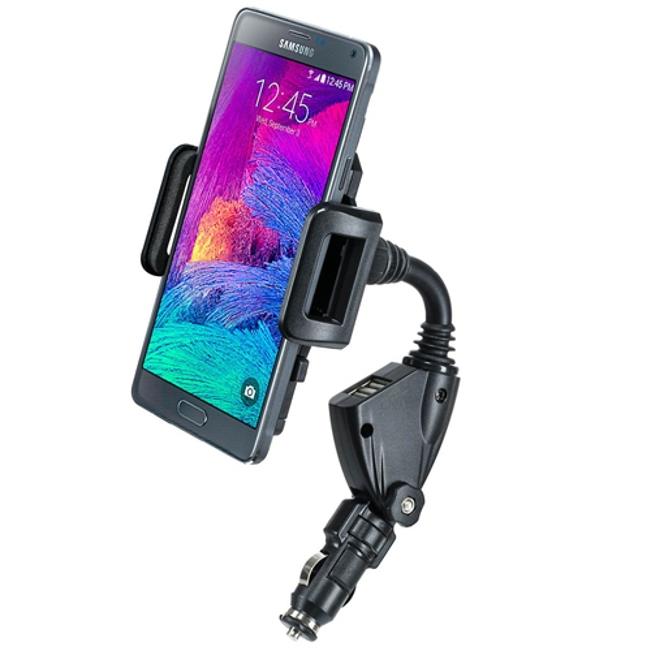Car Mount Charging Socket Holder for iPhone 5C 5S 6 Plus 6S Plus 7 Plus 8 PLUS SE X - Google Pixel 2 XL - HTC 10, Bolt, U11 - Huawei Mate 10, P10 P9 - LG G5 G6 G7 ThinQ, Stylo 3, V20 V30