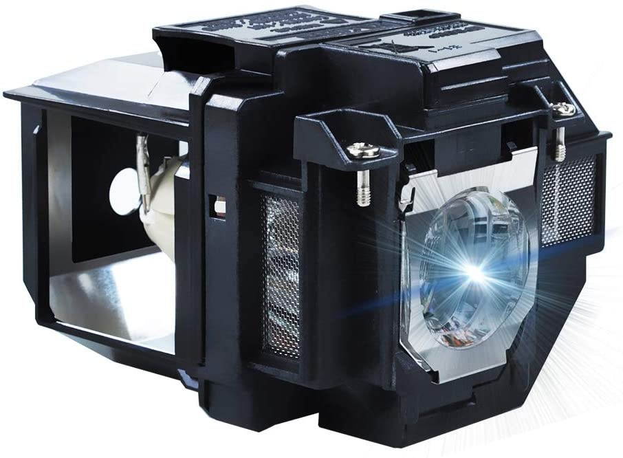 AWO Projector Lamp Bulb with Housing Replacement for EPSON ELPLP96 / V13H010L96 PowerLite X39 1266 1286,Home Cinema 1060 2100 2150 660 760,EB-W42 EB-X41 EH-TW5600 EH-TW5650 EX5260 VS250 VS350 VS355