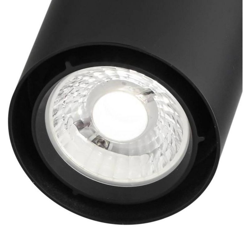 Pro Track Black 15 Watt LED Cylinder Track Head