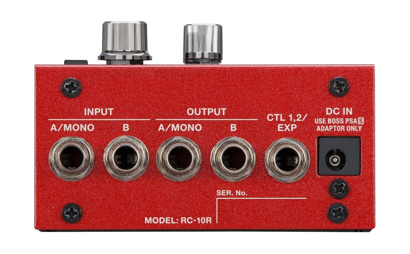 BOSS Guitar Looper Effects Pedal, Red (RC-10R)