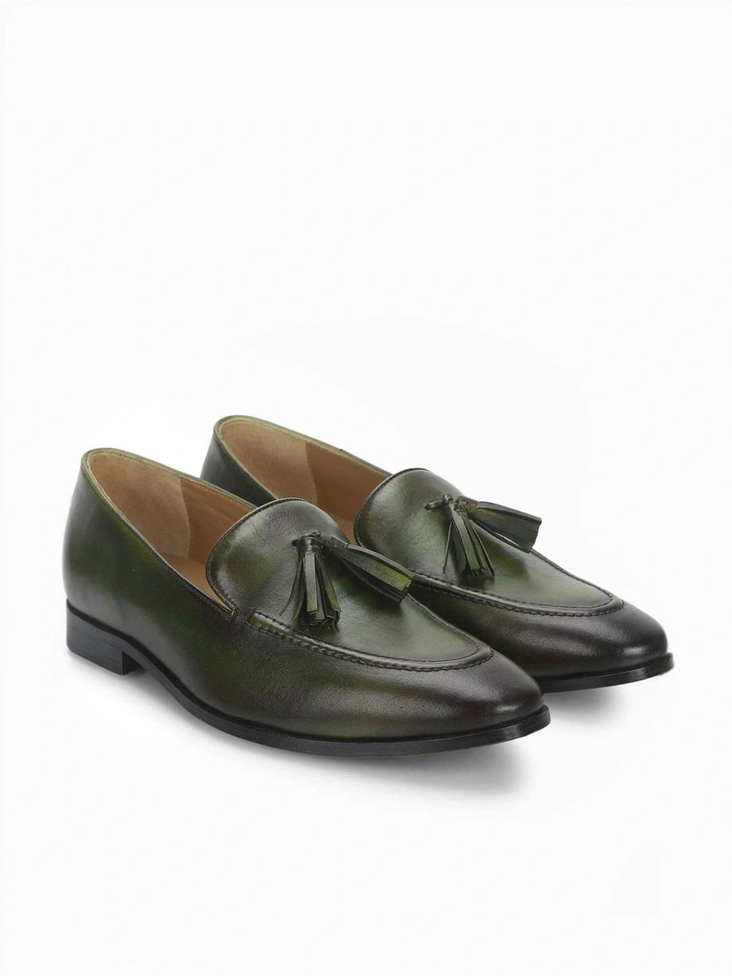 Saint G Men's Valentin Olive Mocassins
