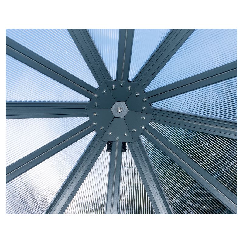 Oasis Hex Greenhouse Gray - Palram