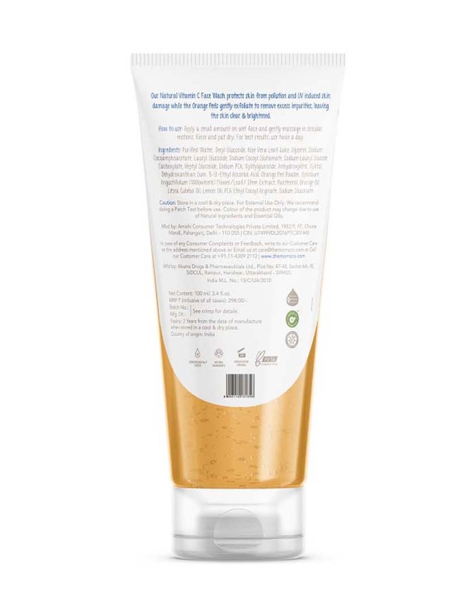 The Moms Co. Natural Vitamin C Face Wash - 100 ml