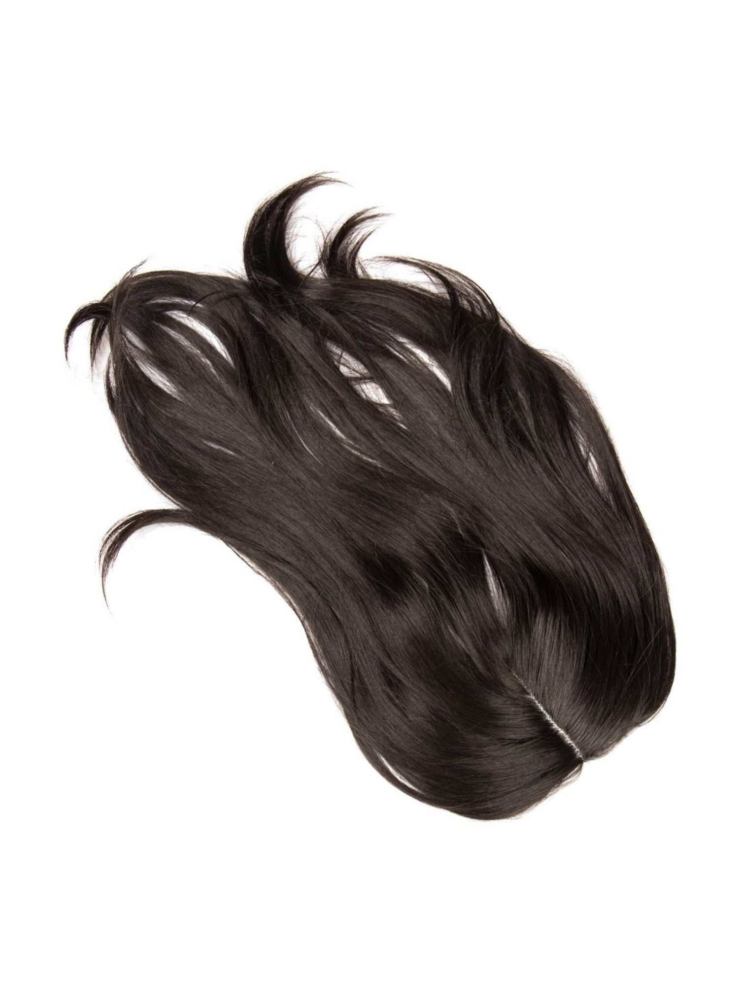 Streak Street 4 Clip Scalp Toppers Dark Brown Hair Extension