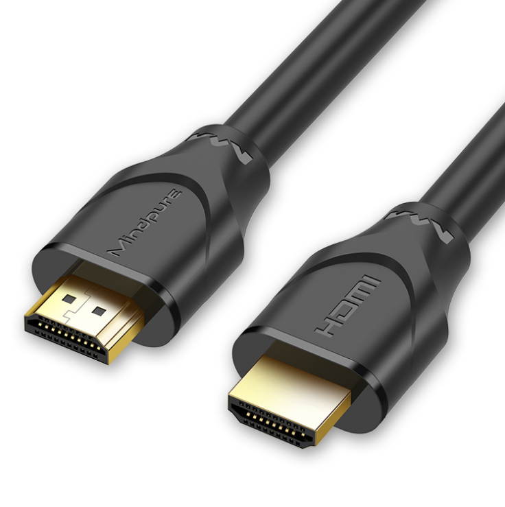 Nurbenn HDMI Cable, 4K Ready, High-Speed HDTV Cable, Supports Ethernet, 3D, Audio Return, 10-Feet