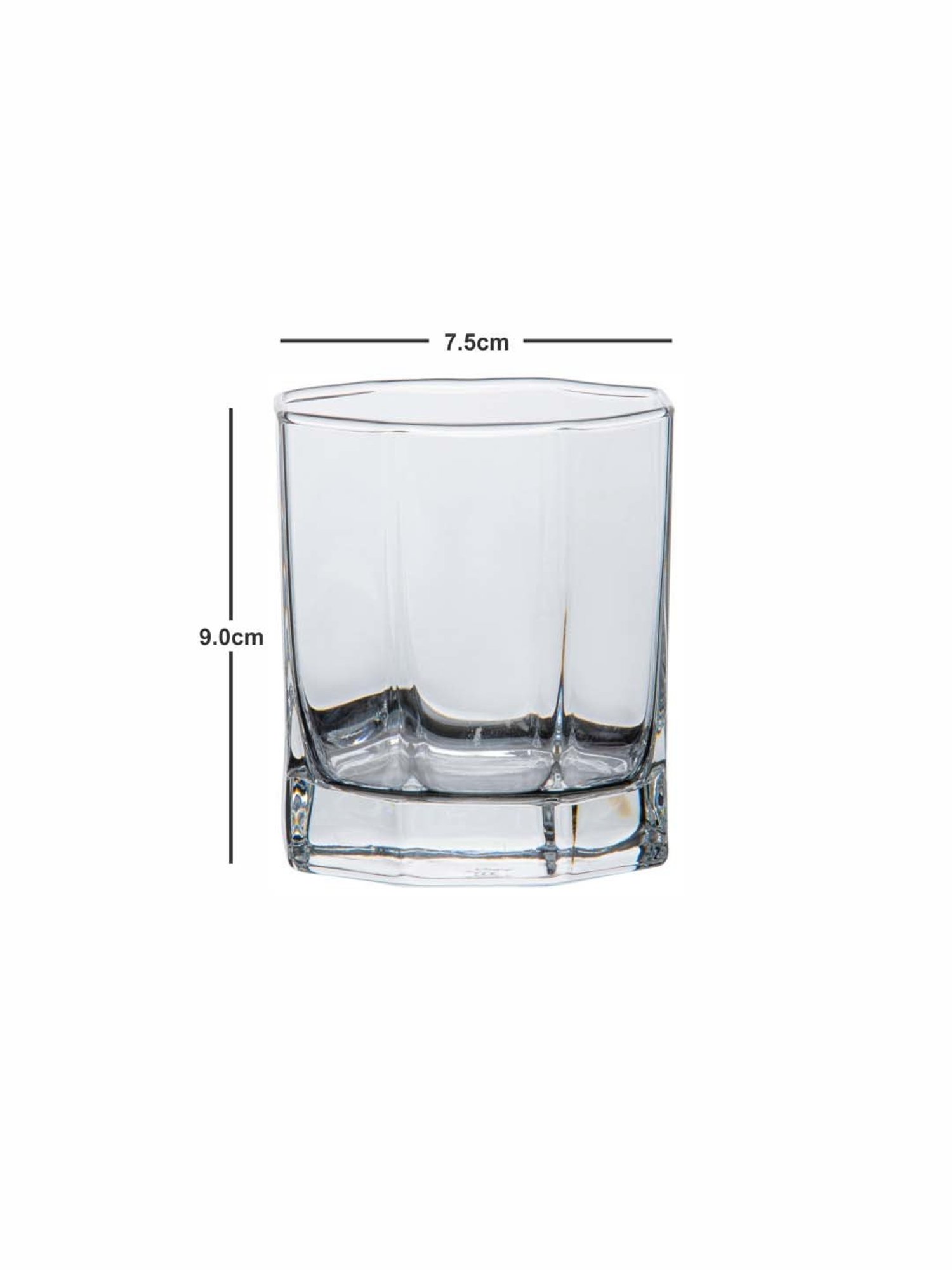 Luminarc Octima OF Transparent Glass Tumbler (0.3 L) - Set of 6