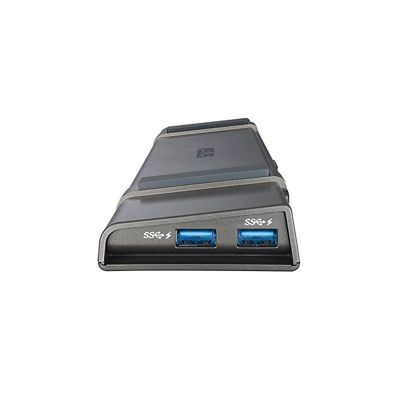 USB3.0_HZ-3B Docking Universal Laptop Docking Station, Black